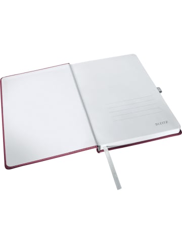 Notizbuch Style HC A5 liniert granat rot