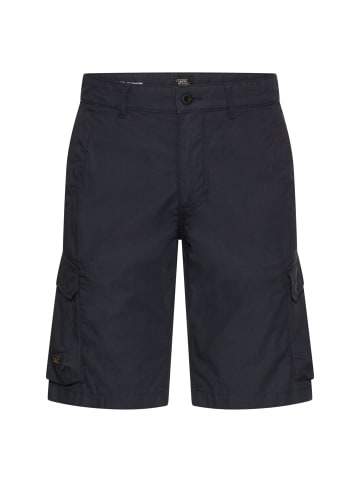 Cargoshorts aus reiner Baumwolle in Dunkelblau