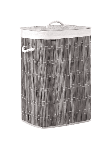 Wäschekorb TRANCURA in Grau/Weiß - (W) 41 x (H) 60 x (L) 31 cm