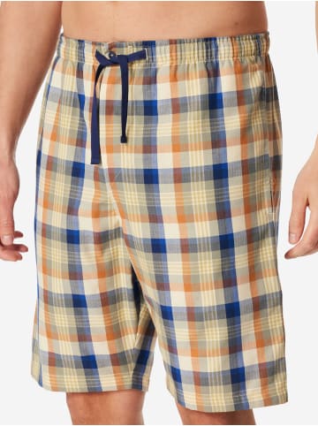 Pyjamahose Mix Relax in beige, blau