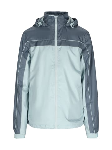 Herren Jacke in Blasses Türkis Grau