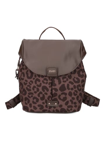 Olli City Rucksack 31 cm leo brown