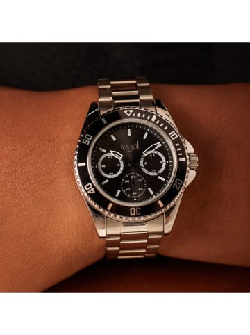 Legierung Quarzuhr Regal Silber