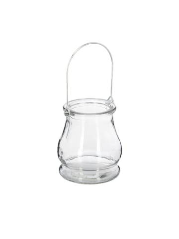 96 x Windlicht in Transparent - (H)10 x Ø 8,5 cm