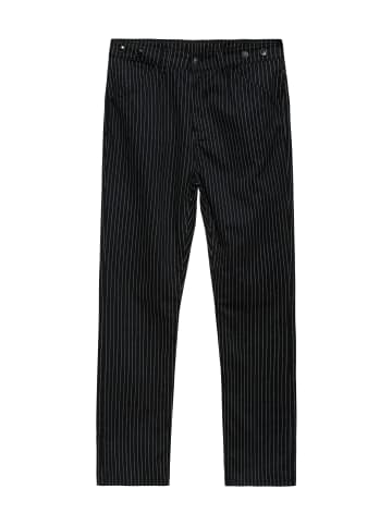 King Kerosin Pinstripe Hose in schwarz