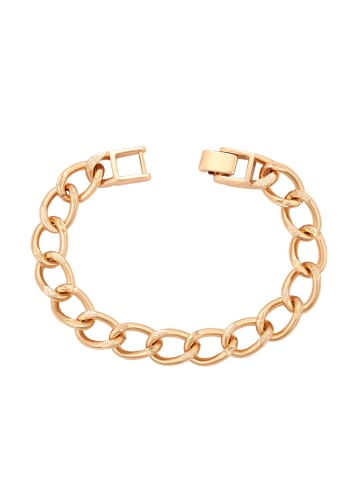 Women Cable Chain Link Bracelet in Rose Gold