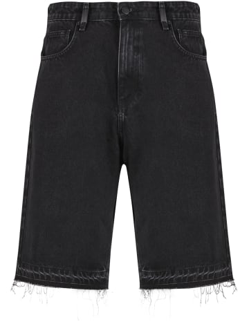 Denim Short in washed black