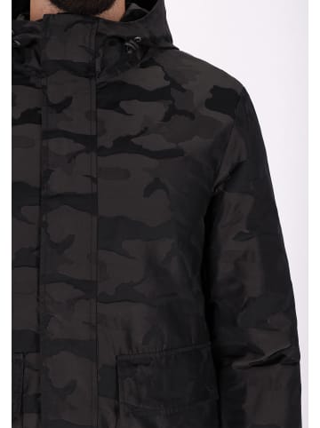 Herren Anorak in Grau Camouflage