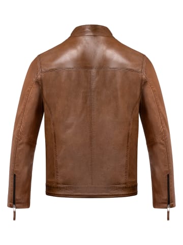 Lederjacke CICERO in Cognac