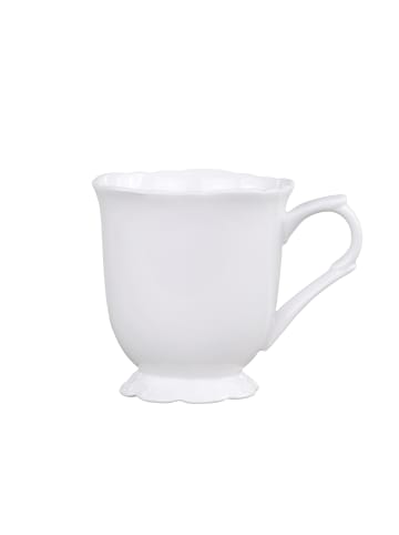 Becher PROVENCE Porzellan Weiß