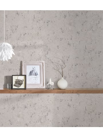 Tapete Structure Sparks in Grau-Beige