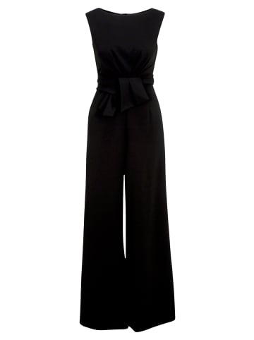Jumpsuit mit weitem Bein in Schwarz