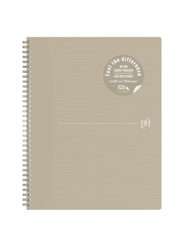 Notizbuch Origins 400150009 A4+ 70 Blatt beige kariert