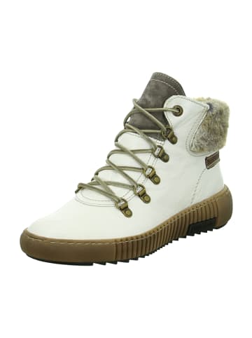 Komfort Stiefeletten in Weiß