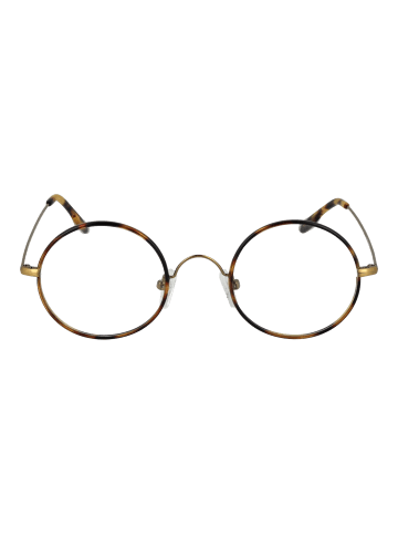 Unisex Optische Fassungen Rund Gold