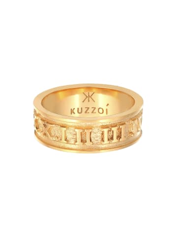 Ring 925 Sterling Silber Zahlen, Zahl in Gold