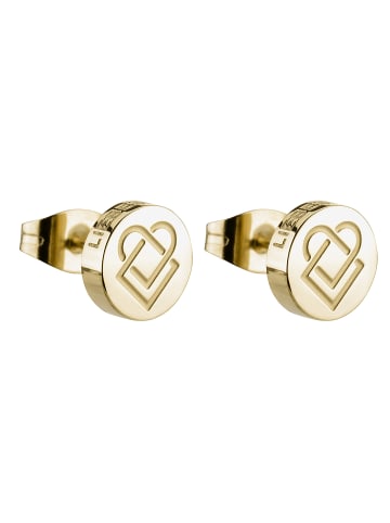 Ohrstecker Keep Loving in gold