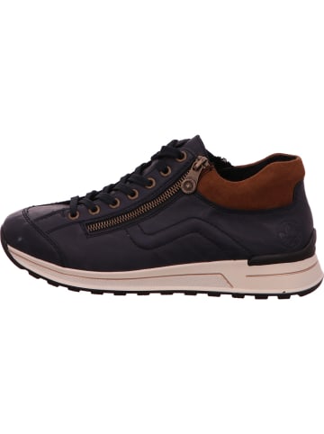 Schnürschuh in blau