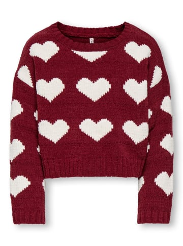 Strickpullover in Cabernet