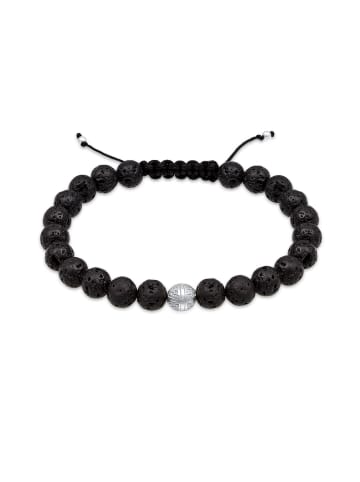 Armband 925 Sterling Silber in Schwarz