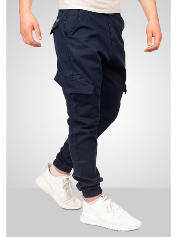 Hose Alessandro Salvarini Herren Cargo Hose AS274 in Dunkelblau