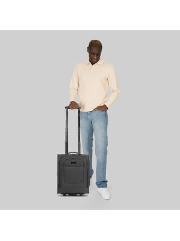 Essentials 12 2-Rollen Underseater Kabinentrolley XS 43 cm aufsteckbar black