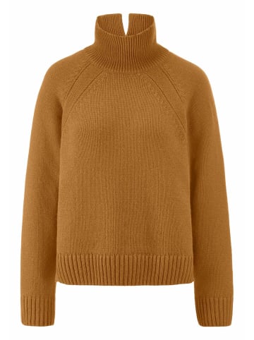 Strick Pullover in bernstein