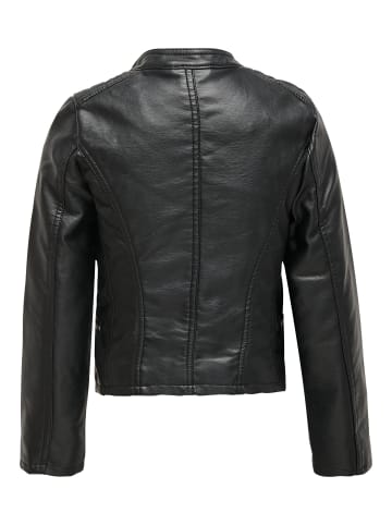 Bikerjacke KONFREYA FAUX LEATHER BIKER OTW in black