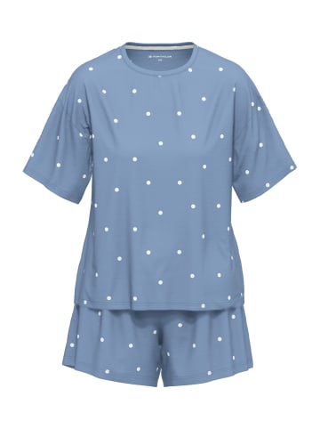Shorty Charlotte in blau-mittel-Punkte