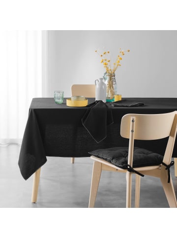 Servietten aus Baumwolle MISTRALINE, 3er-Set in Schwarz, 40 x 40 cm