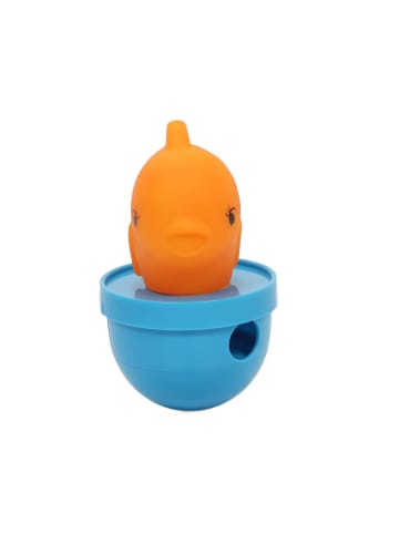 Katzenspielzeug FISCH in Orange, 7 x 12 cm