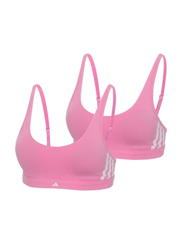 Bustier Sport Active Essentials 3 Stripes in Pink