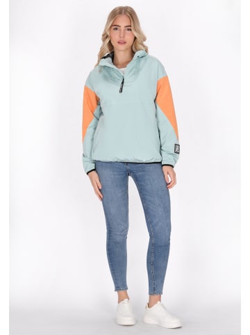 Damen Blouson in Pastellmint Colorblock