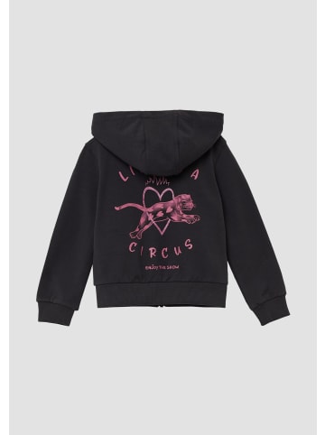 Sweatshirt Jacke  in  9866_dunkelgrau