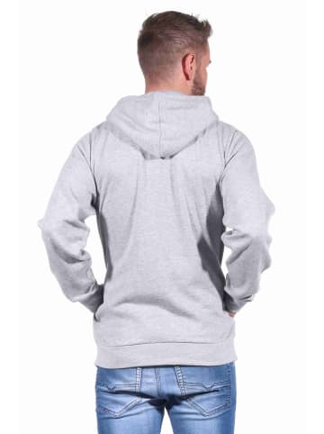 Jacke Kapuze Sportanzug - 71192 in grau