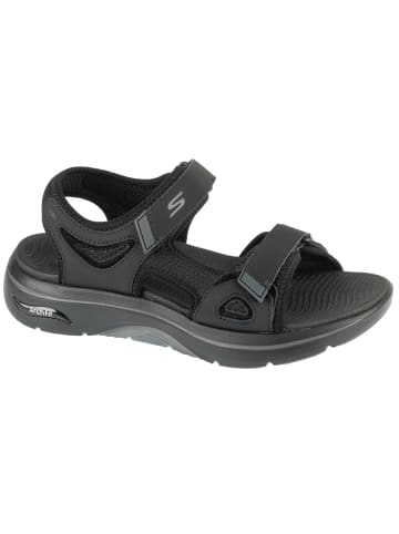 Skechers Go Walk Arch Fit 2.0 Sandal - Capistrano in Schwarz