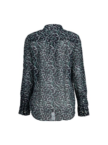 Blau Baumwolle Damen Hemd