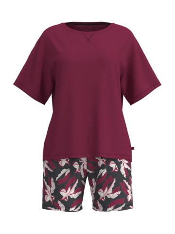 Shorty Manoa in rot-mittel-Allover