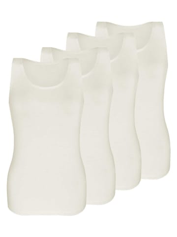 4er Sparpack Top in ivory ivory