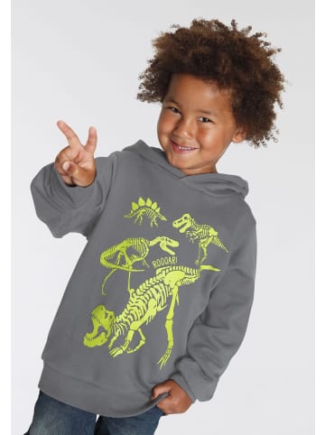 Kapuzensweatshirt in anthrazit
