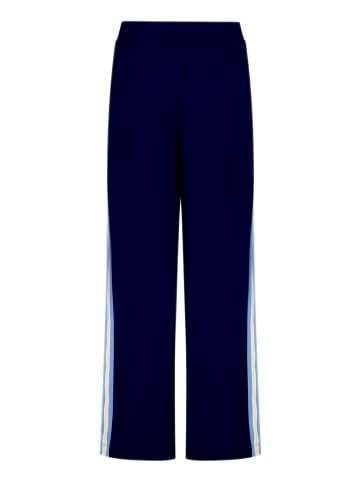 Casual-Hose mit Galonstreifen in Dunkelblau