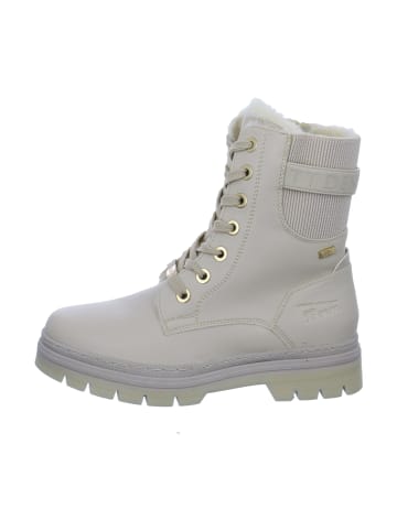 Schnürboots in Beige