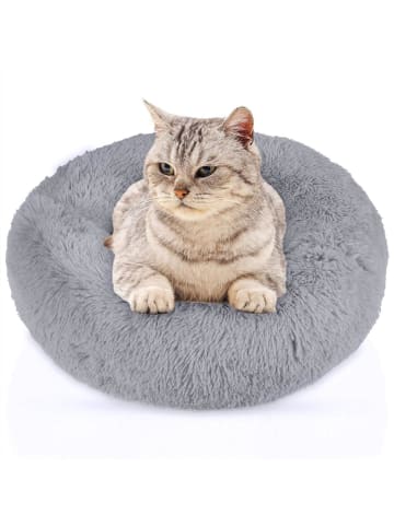 Hundebett Katzenbett in Hell Grau 80cm
