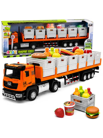 GLW Orangefarbener Imbisswagen 1:40