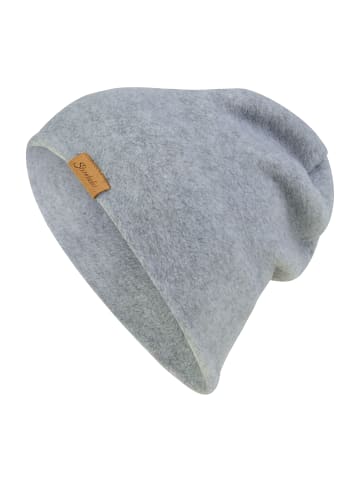 Beanie Umschlag in silber mel.