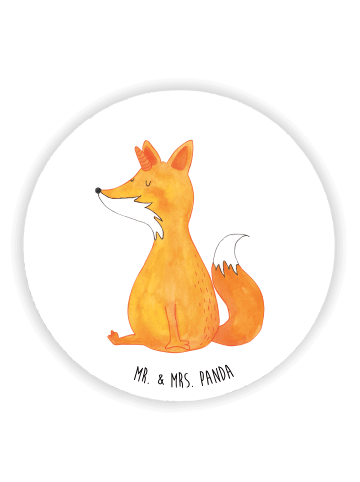 Magnet Einhorn Fuchs ohne Spruch in Weiß