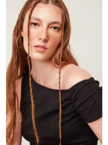 Blouse in Schwarz
