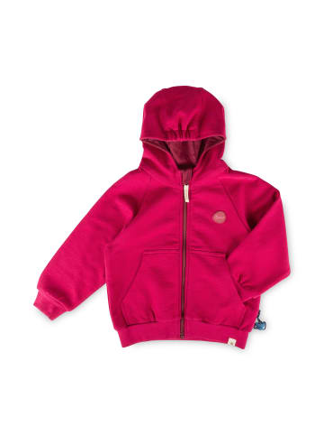 Sweatjacke in pink