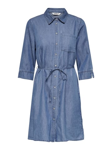 Jeanskleid in Medium Blue Denim