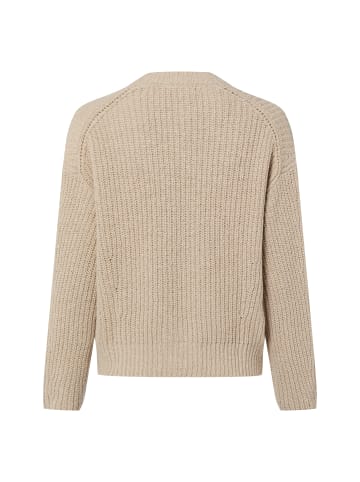 Strickjacke in kitt - 0001